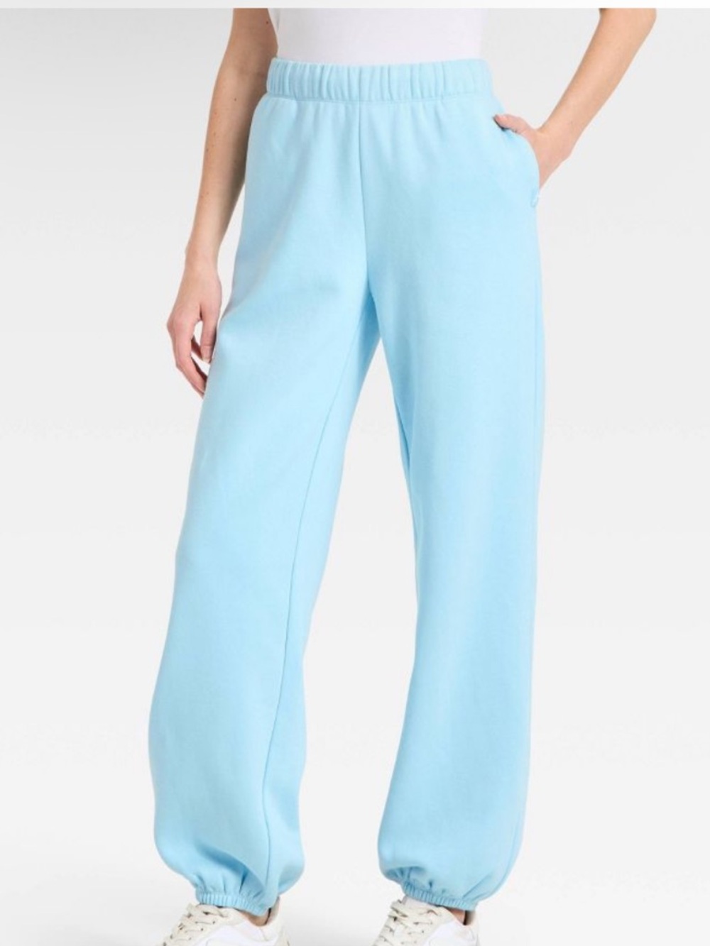 Bundle and Save! JoyLab Light Blue Elastic Waist Jogger Sweatpants